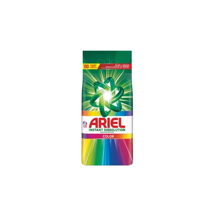 Detergent Rufe Automat Pudră Color 8.45 kg 130 Spălări Ariel